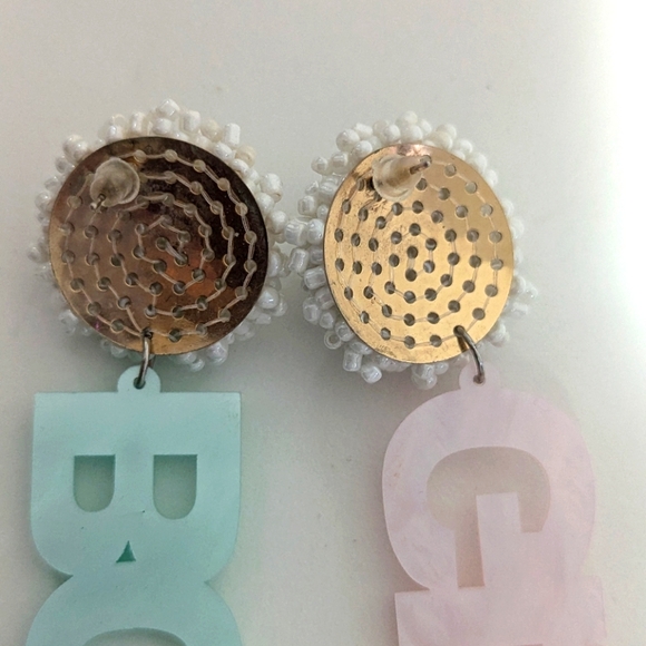 Gender reveal earrings - Picture 4 of 5